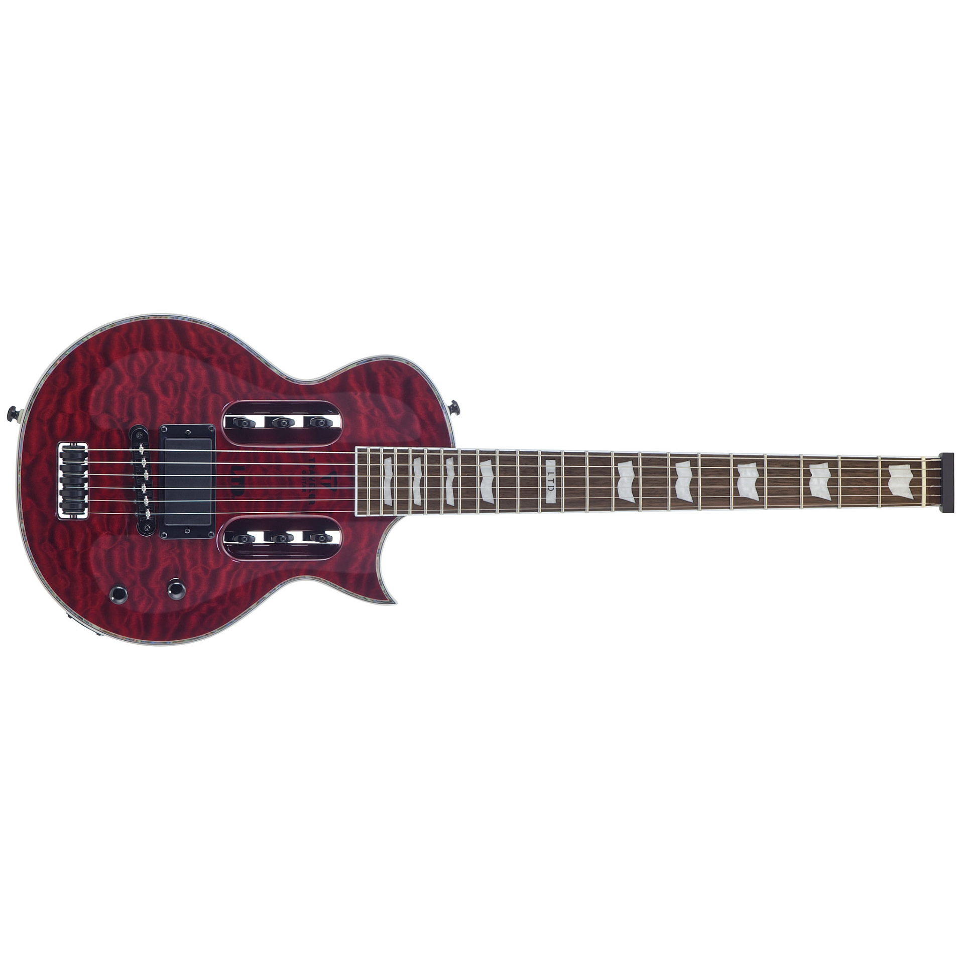 Traveler Guitar - E-Series LTD EC-1 - Deluxe See Thru Black Cherry