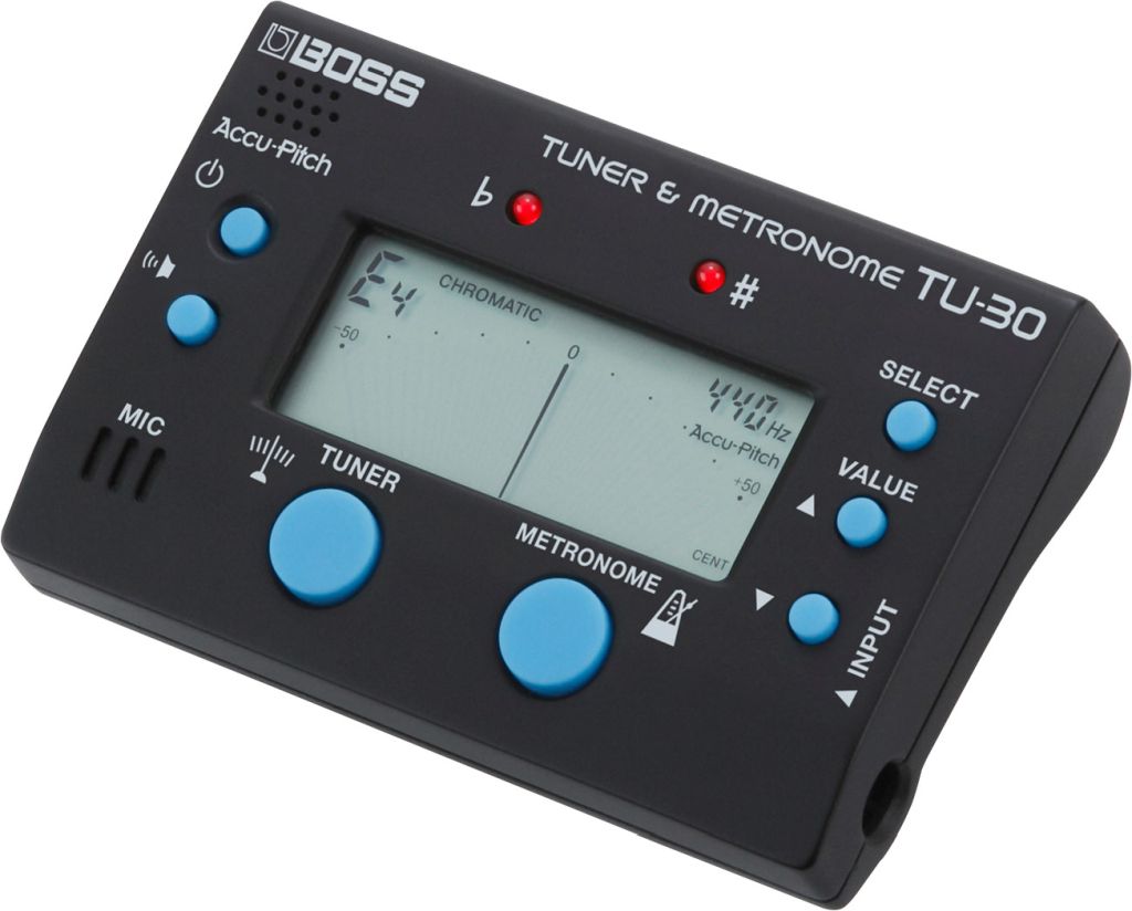 BOSS TU-30 Tuner & Metronom