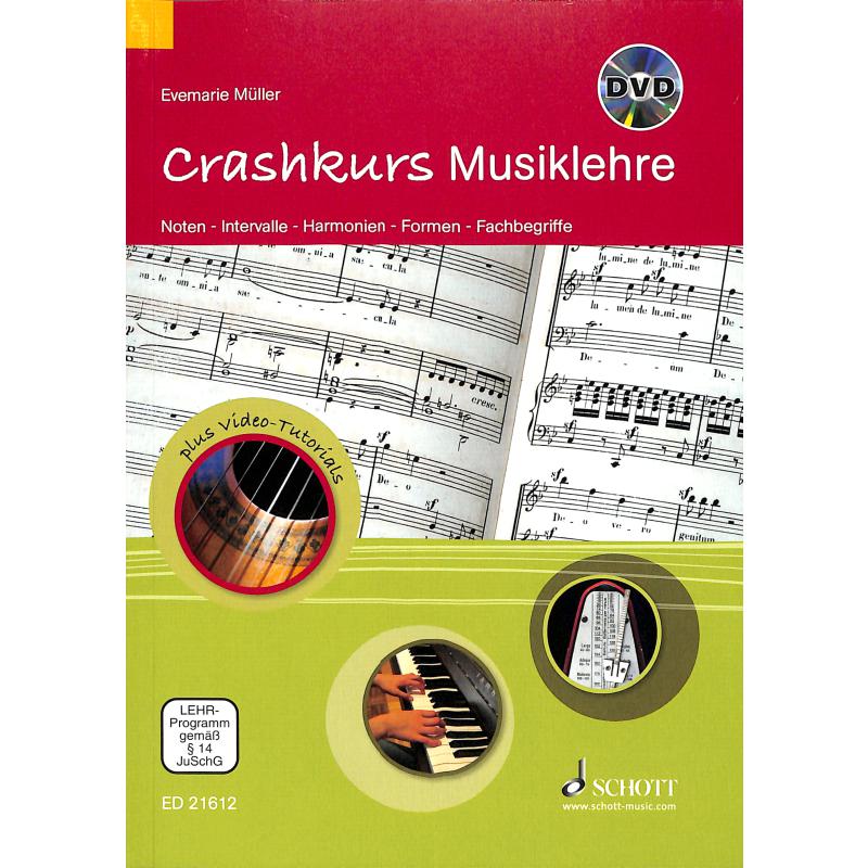 Crashkurs Musiklehre, Buch + DVD - ED 21612