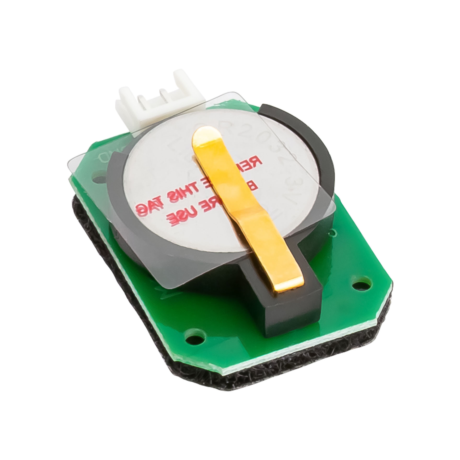 Traveler Guitar - Battery Holder for Humbucker Ring with Built-In Chromatic Tuner