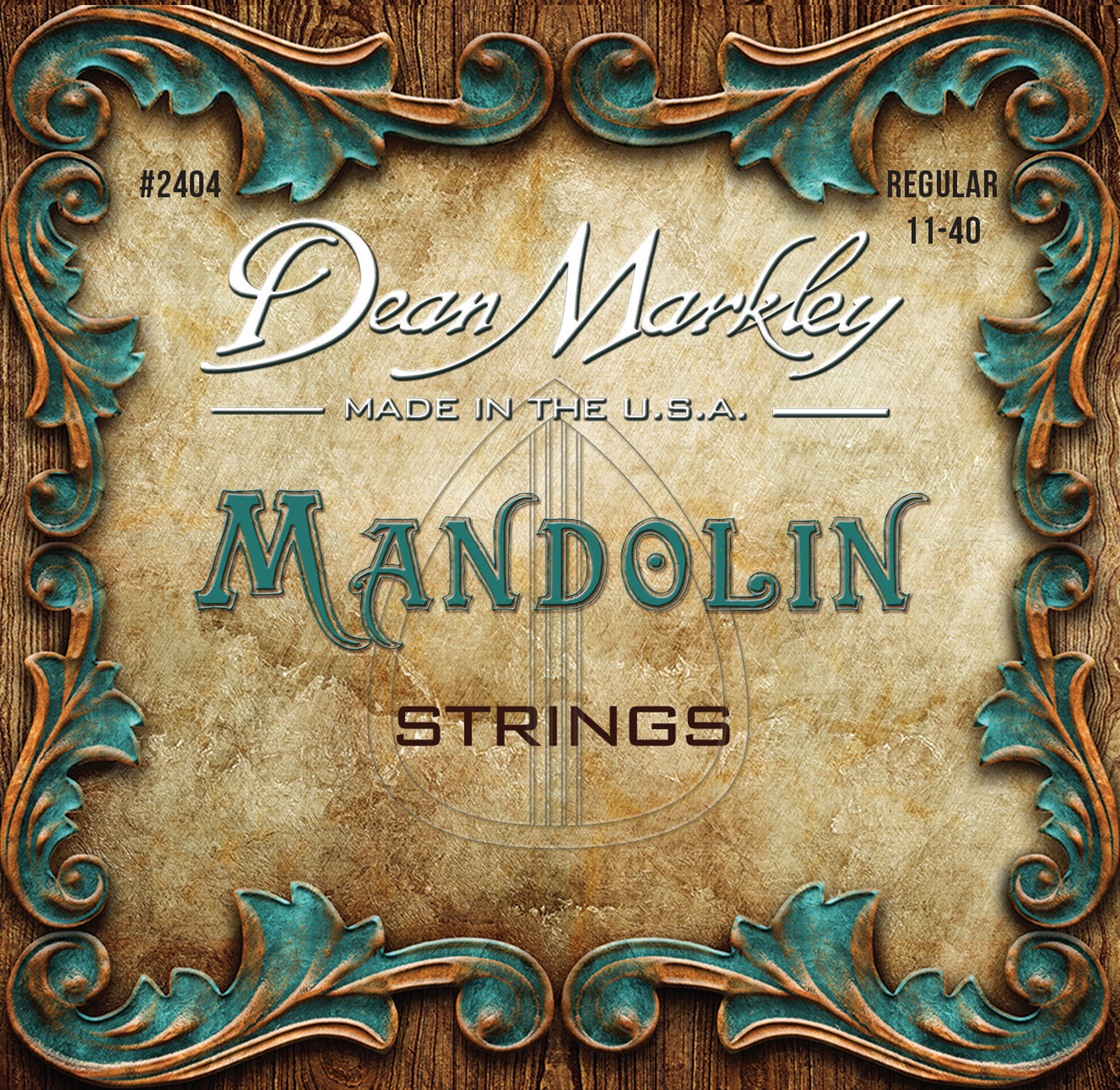 Dean Markley PhosBronze Mandolin - 2404 - Mandolin String Set, Regular, .011-.039