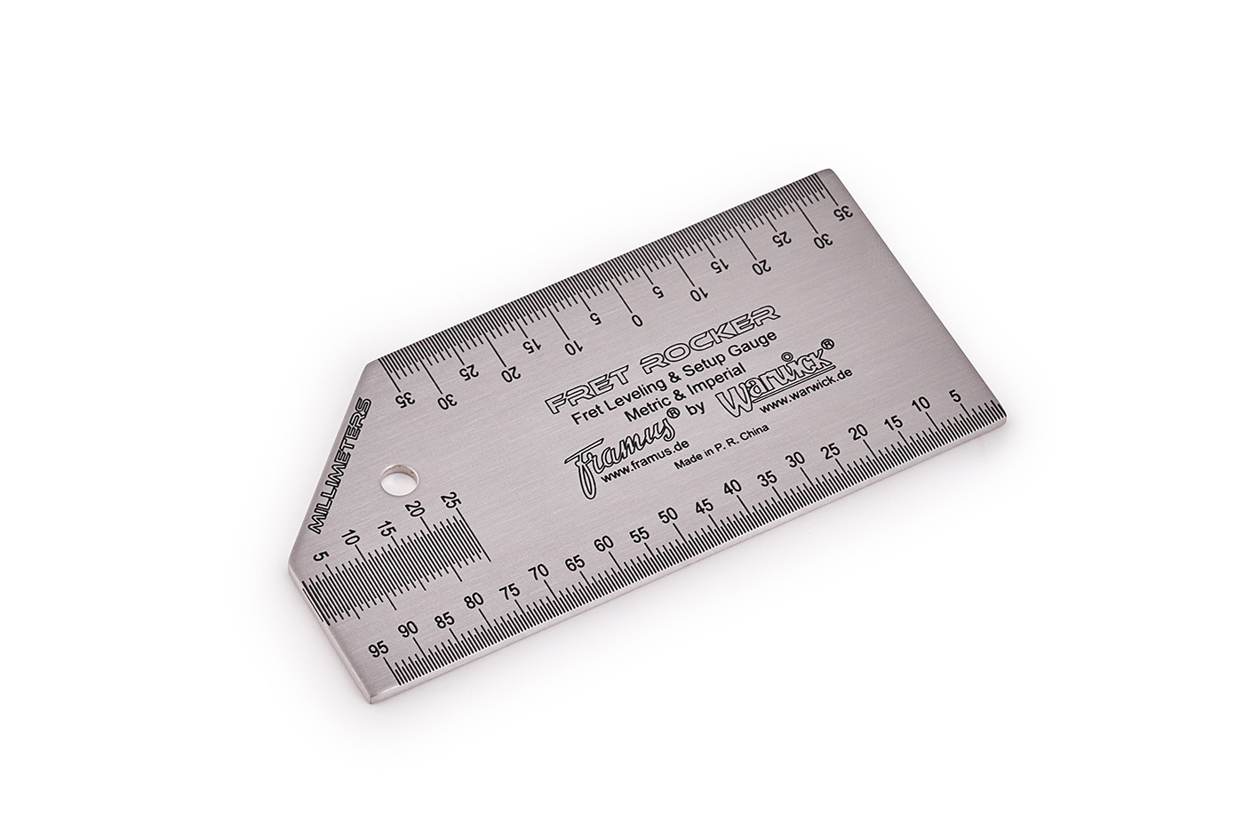 RockCare Fret Rocker - Fret Levelling & Setup Gauge