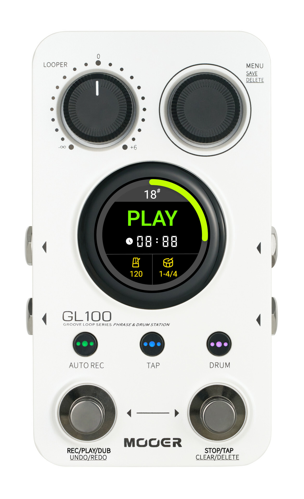 Mooer GL100 Groove Loop Series Phrase and Drum Station