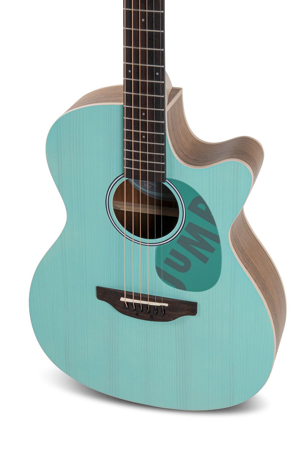 APPLAUSE by OVATION AEO-69-B E-Jump OM Cutaway, Lagoon