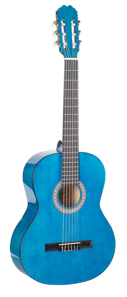 Rocio Konzertgitarre 3/4 Blau