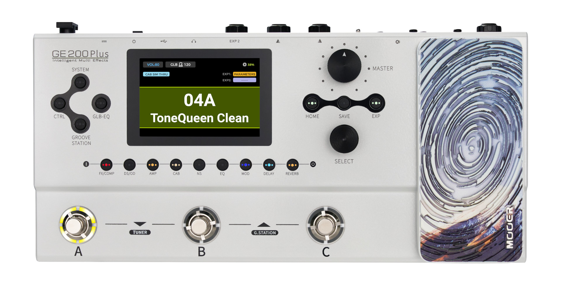 Mooer GE200 PLUS - Amp Modeling & Multi Effects