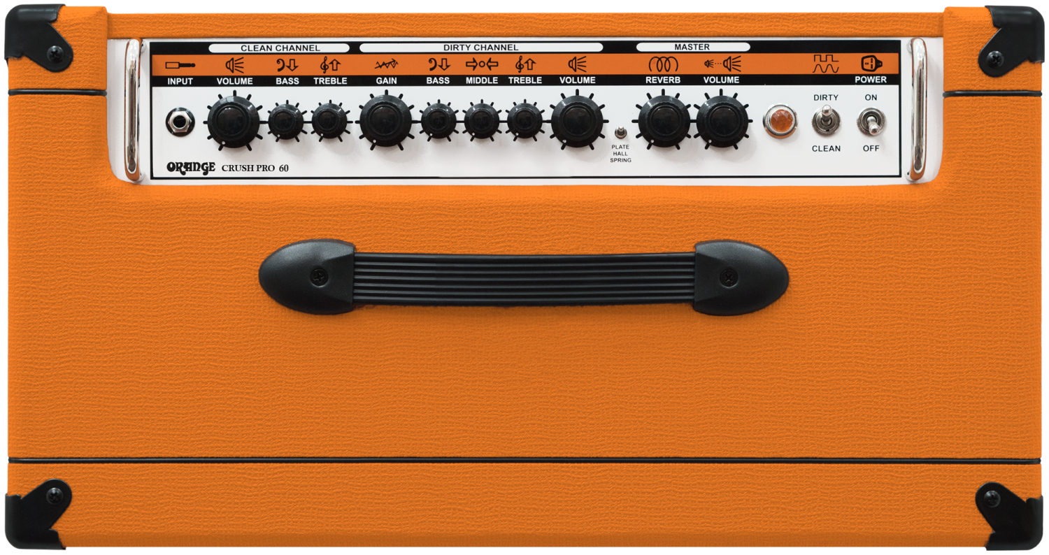 ORANGE E-Gitarrencombo, Crush Pro 60, 60W Solid-State, 1x12", OR
