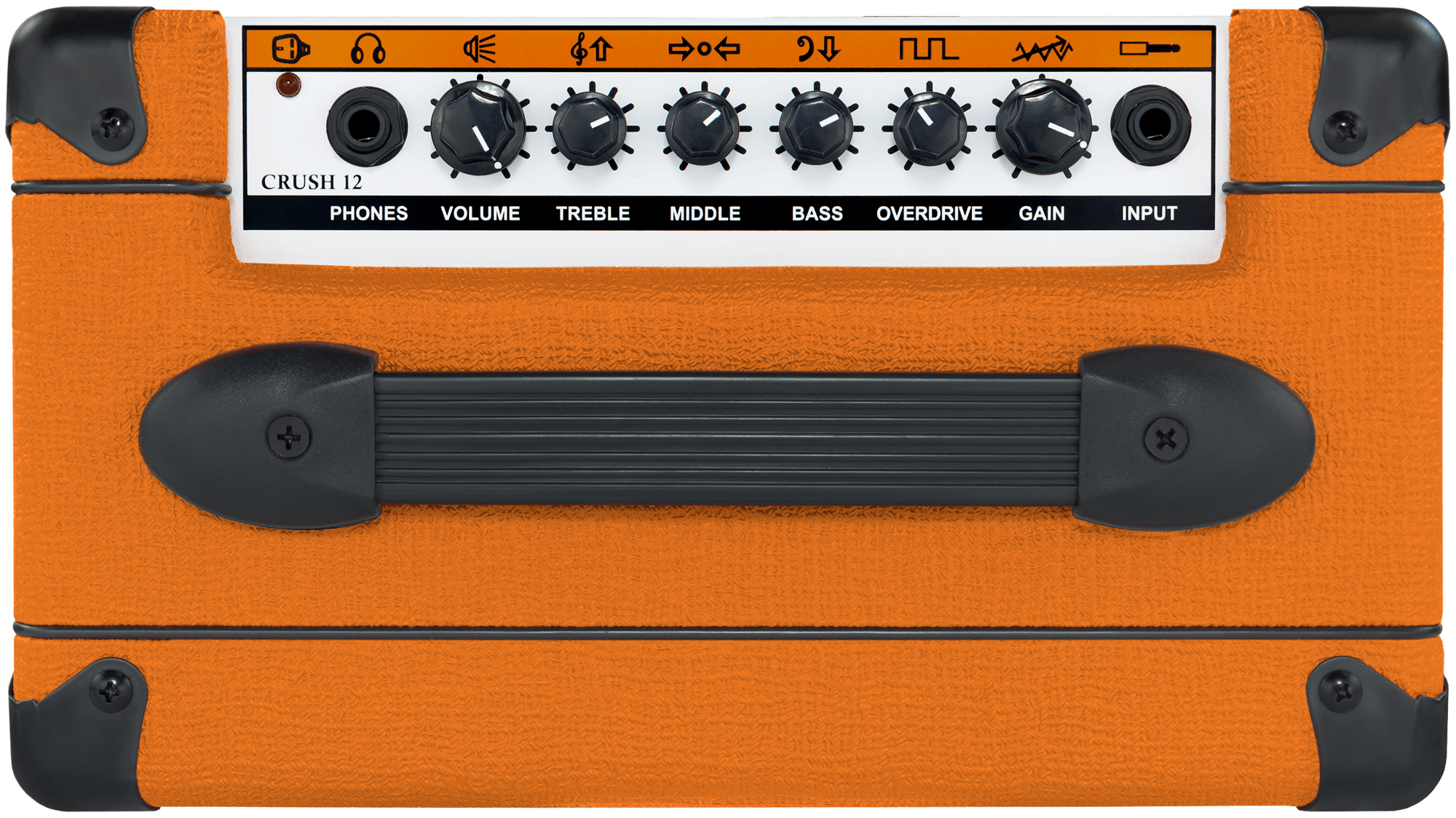 ORANGE E-Gitarrencombo Crush 12, 12W Solid-State, 1x6", OR
