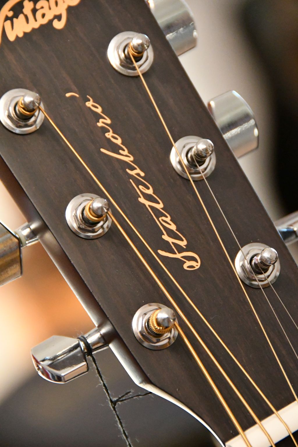 VINTAGE Acoustic V660WK Orchestra Westerngitarre