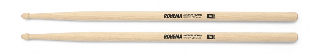Rohema 7A Natural Drumsticks