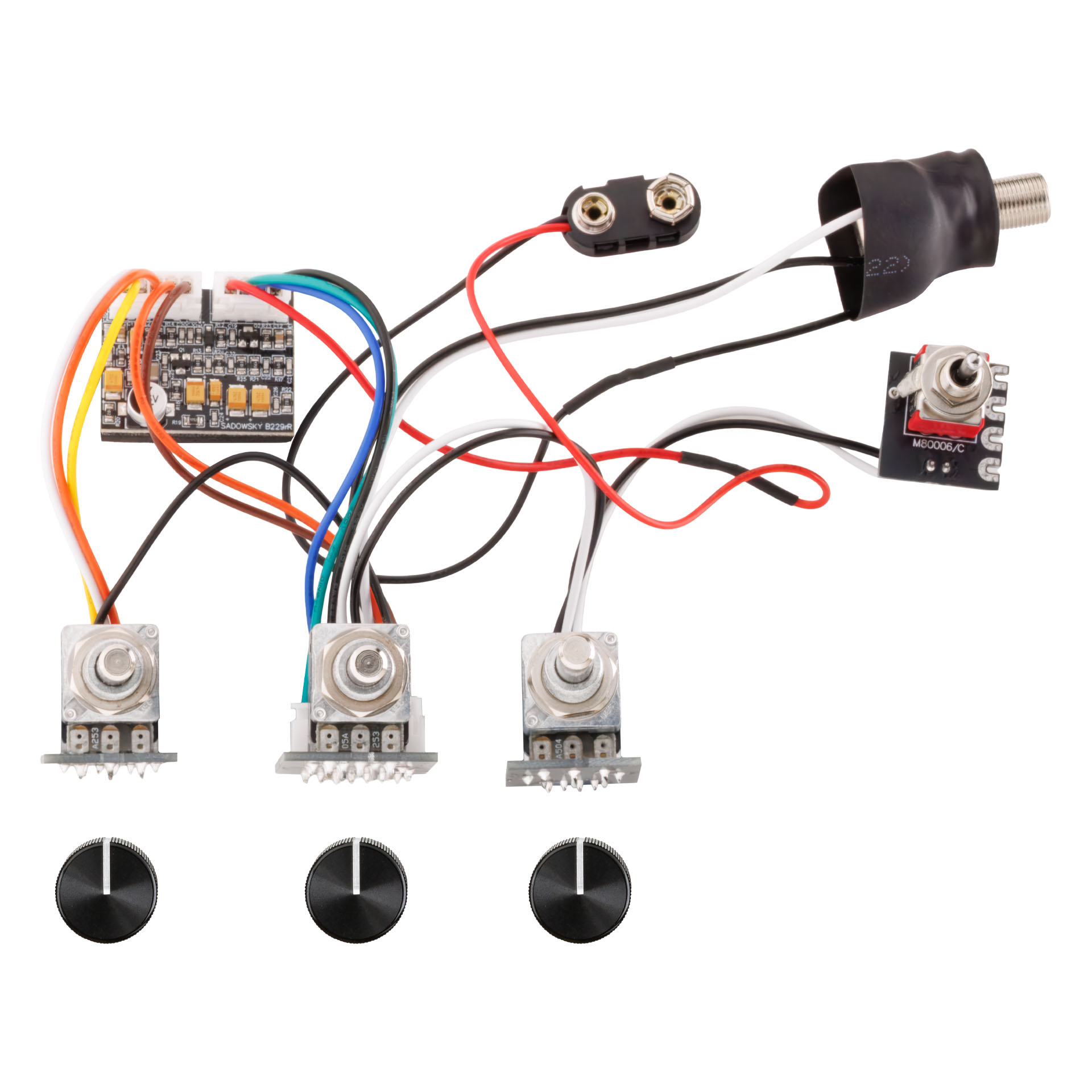 Sadowsky Parts - MetroExpress Complete Electronics for Vintage M-Style Bass