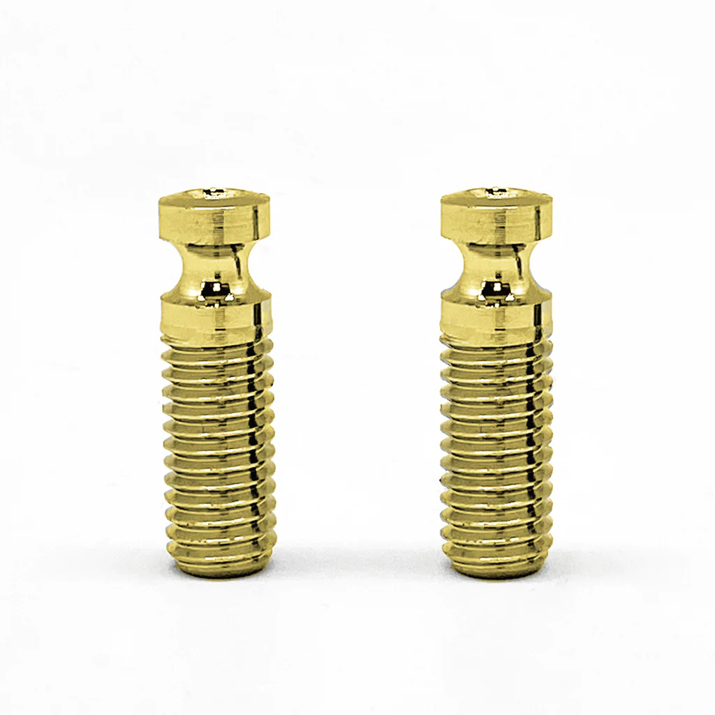 Floyd Rose FRXBMSUGP - FRX Bridge Mounting Studs (2 pcs) - UNC - Gold