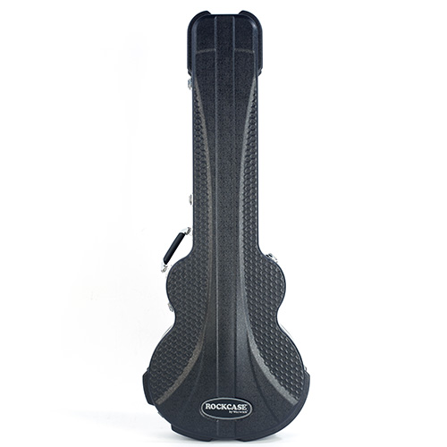 RockCase - Premium Line - Electric Bass ABS Case (Hollowbody), Curved - Black