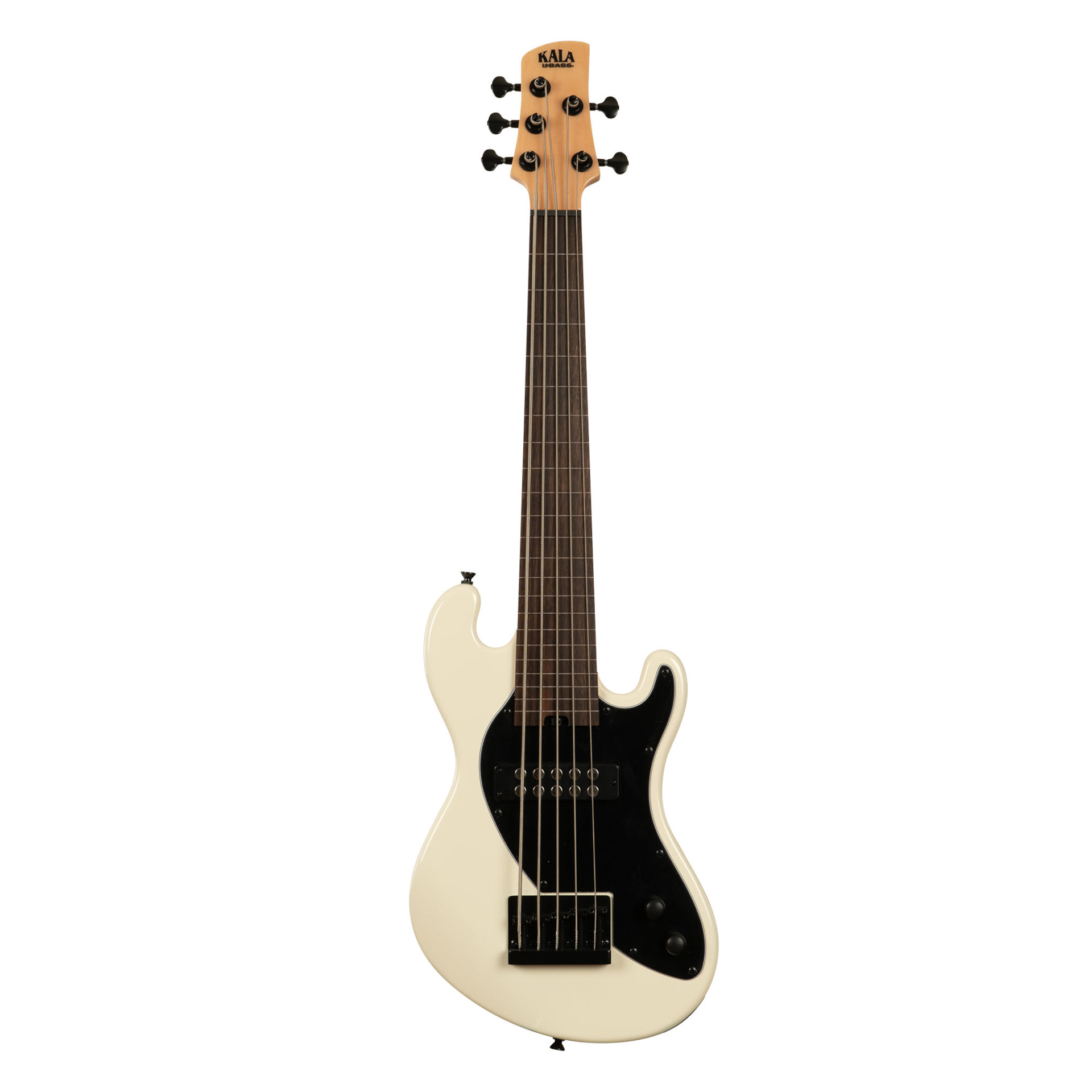 U-Bass Solid Body 5-String, Fretless - Sweet Cream with Bag