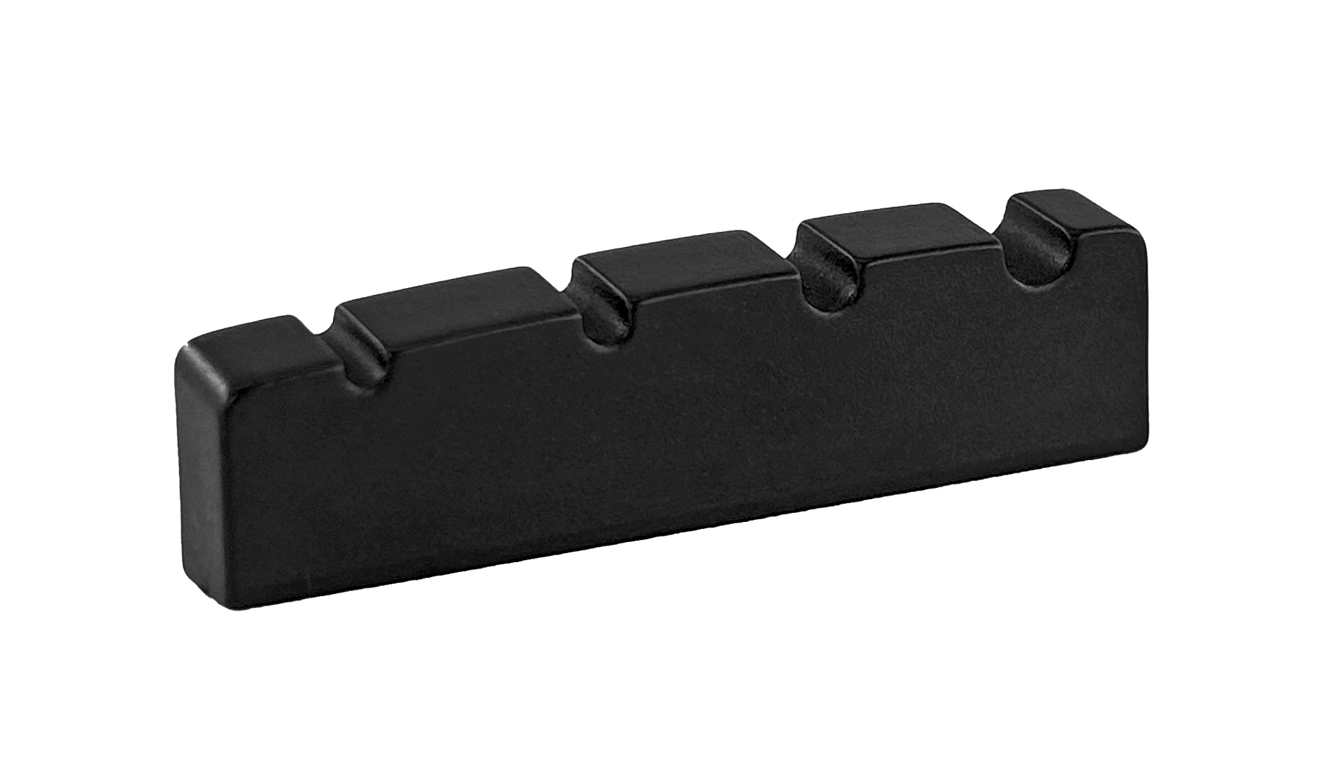 Black TUSQ XL PT-1217-00 - Slotted Bass Nut, 4 string (45.05 mm) - Flat Wound Strings, Ubass style
