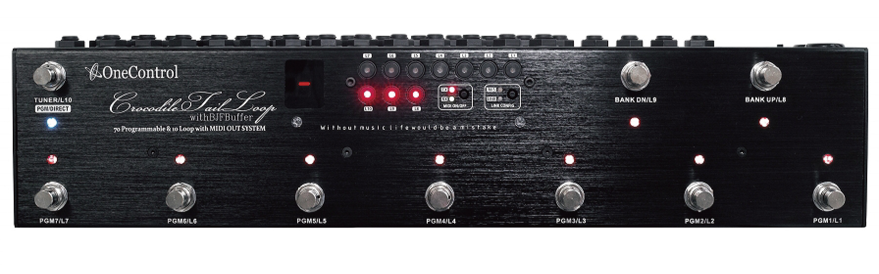 One Control Crocodile Tail Loop (OC10) - Programmable 10-Channel Loop Switcher