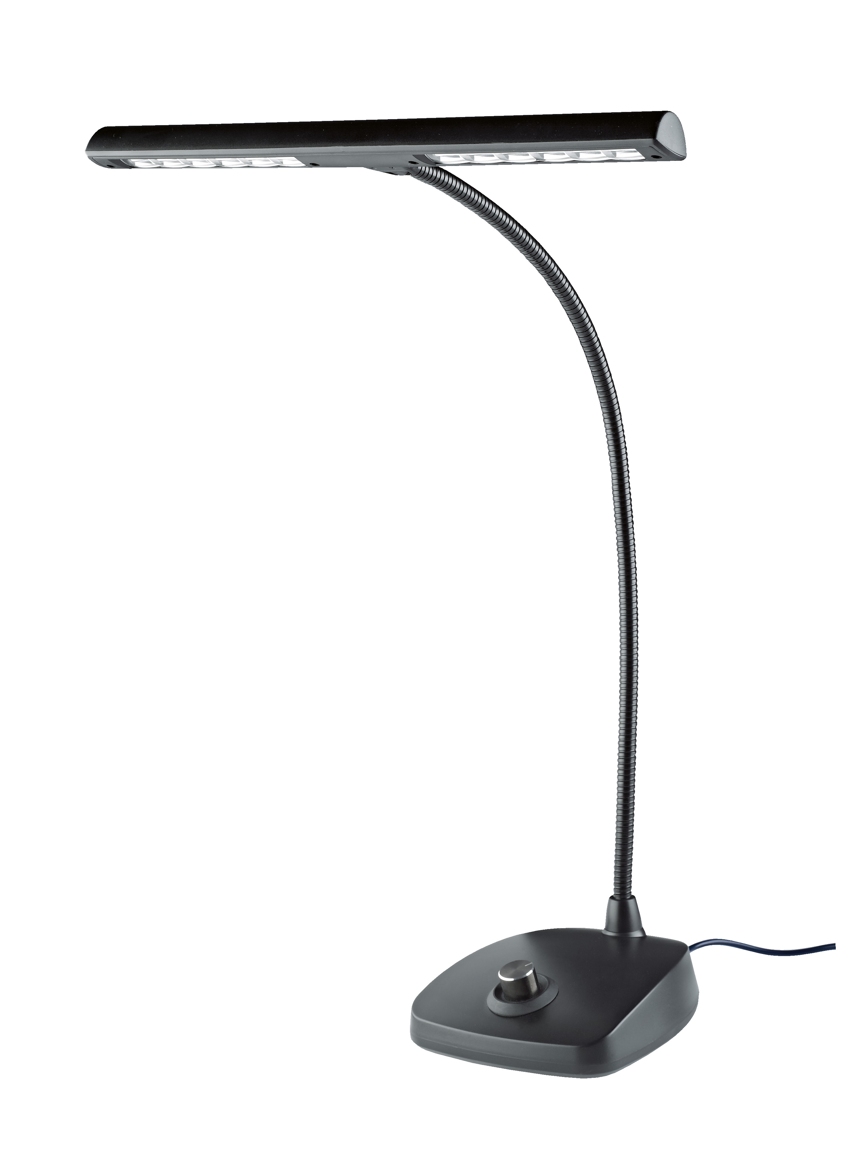 K&M 12298 LED Pianoleuchte schwarz - dimmbar
