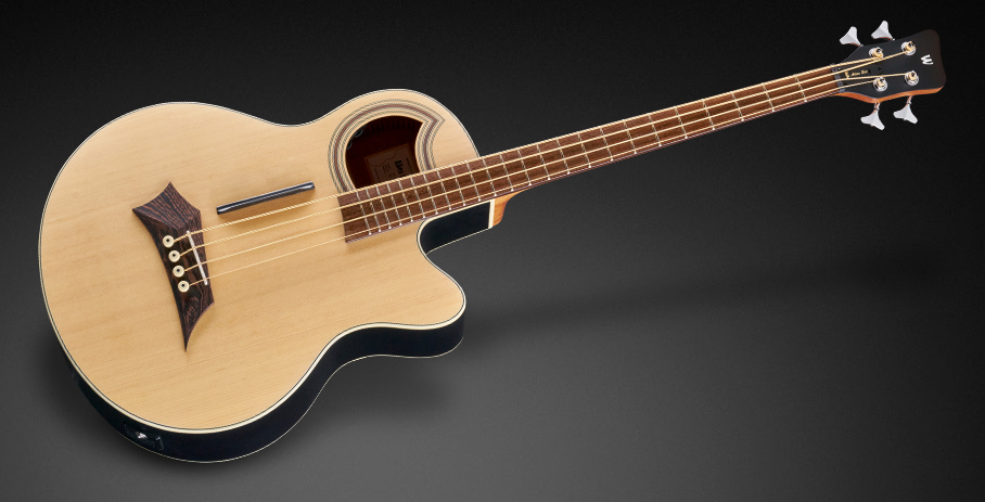 Warwick RockBass Alien Standard, 4-String - Natural Transparent Satin