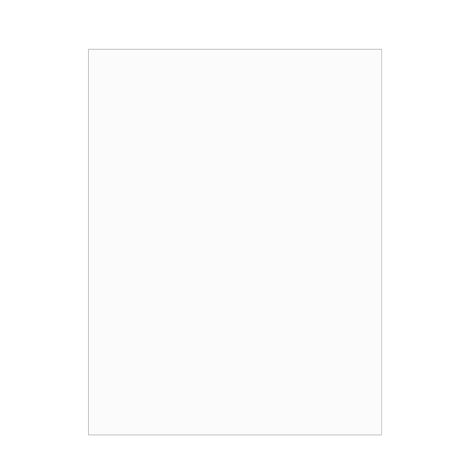 Pickguard Blank - 435 x 290 mm (17.1 x 11.4") - White