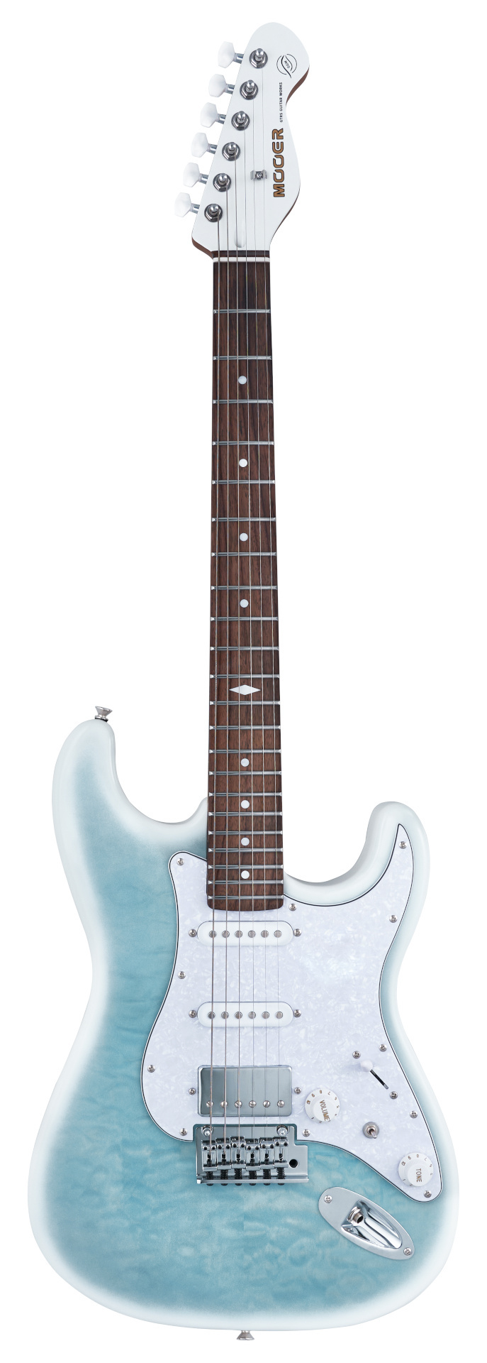 Mooer MSC40 Pro Guitar - Dreamy Blue