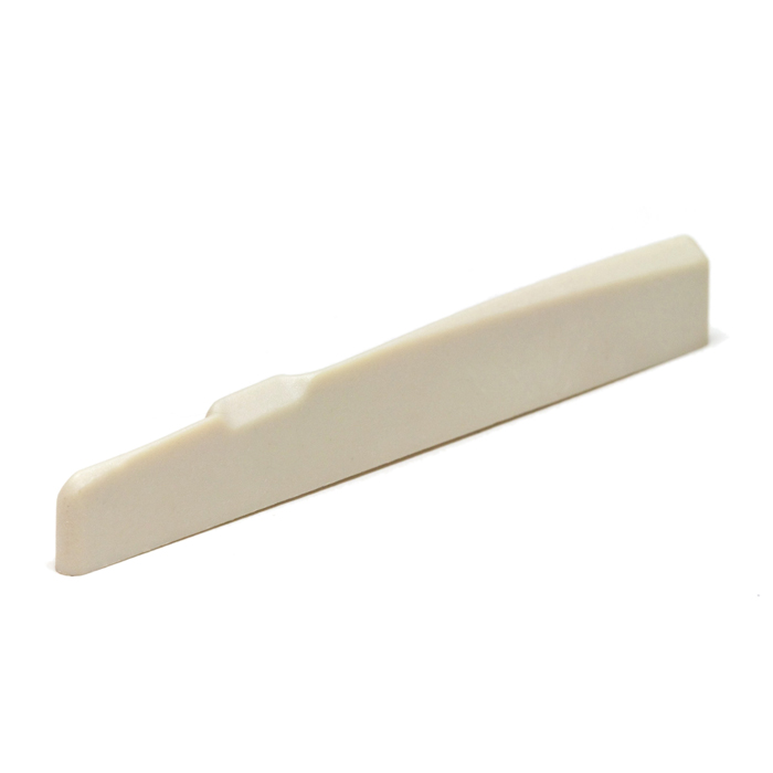 TUSQ PQ-9276-C0 - Acoustic Guitar Saddle, Flat, Compensated, 3" long