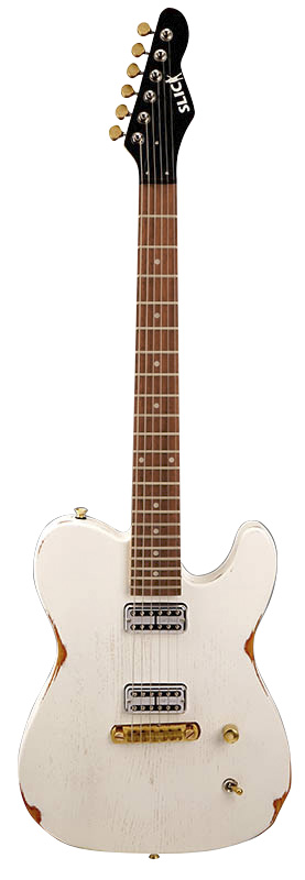 Slick SL 55 WH E-Gitarre T-Style White