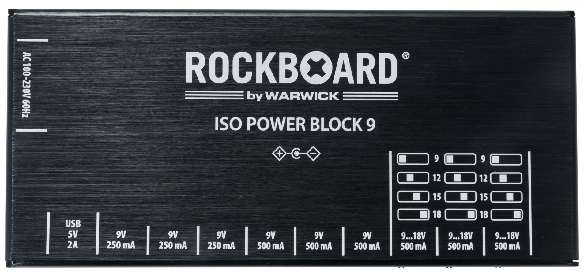 RockBoard ISO Power Block V9 IEC - Isolated Multi Power Supply