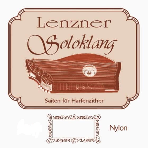 Lenzner 5540 Soloklang Zither Saiten Kontra A33