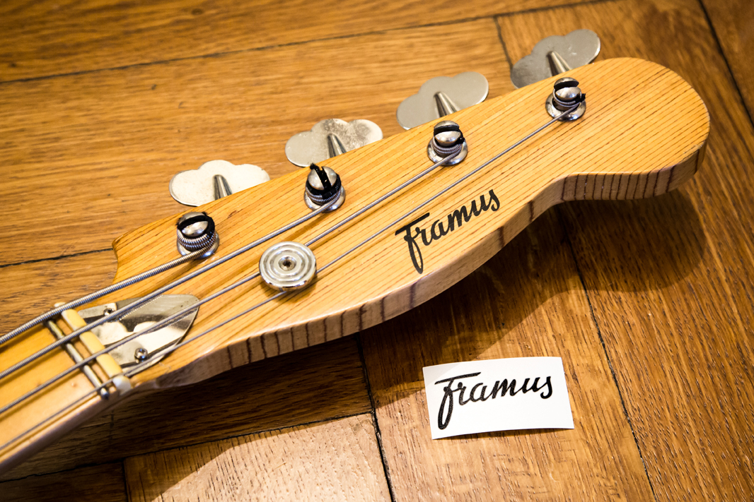 Framus Vintage Parts - Headstock Logo Decal, Black