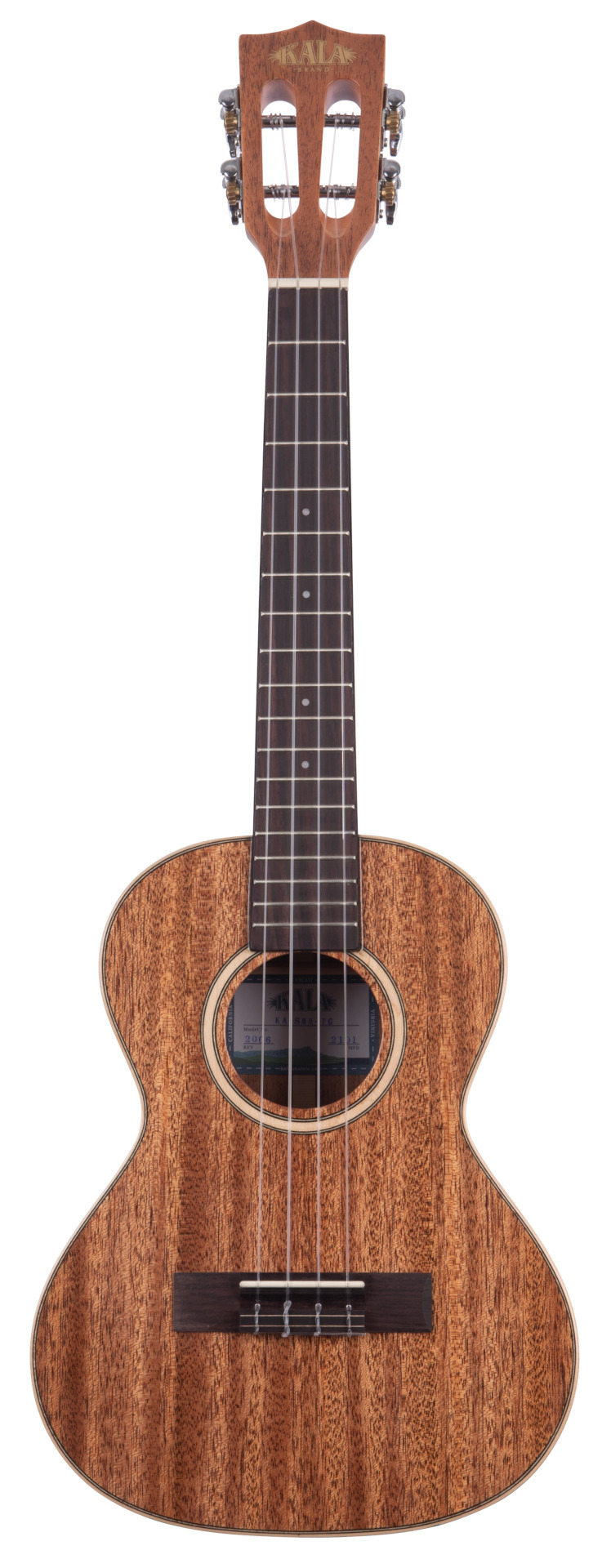 KALA KA-SMH-TG - Gloss Solid Mahogany Tenor Ukulele, with Case (UC-T)