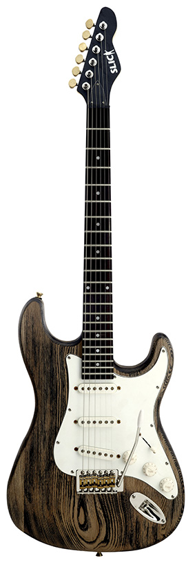 Slick SL 57 BA E-Gitarre ST-Style Black Ash