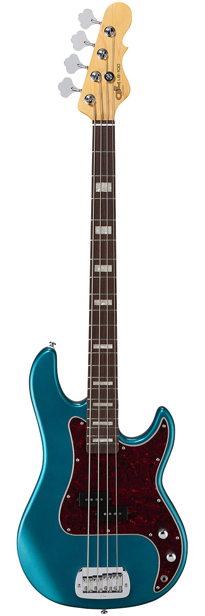 G&L Tribute LB-100 EMB RW E-Bass, Emerald Blue