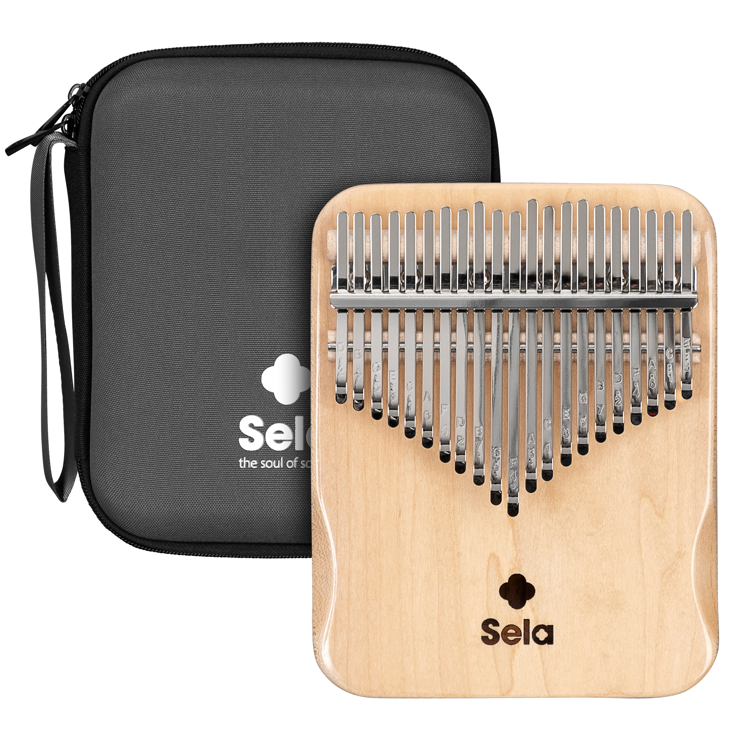 SELA SEKL21MS Kalimba 21 Solid Maple - Ahorn