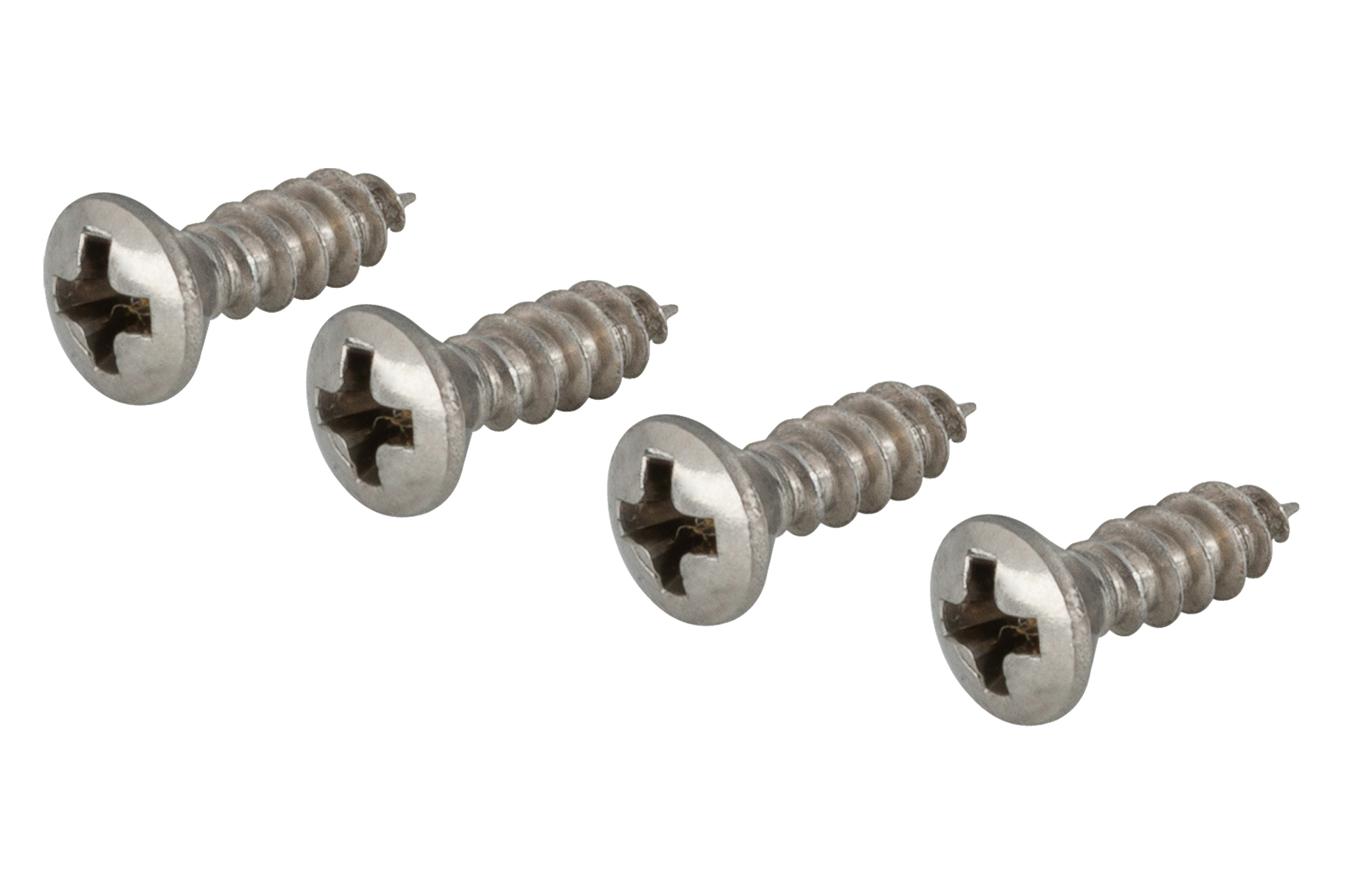 Framus & Warwick Parts - Pickguard Screw, 2.2 mm x 9.5 mm, 4 pcs. - Stainless Steel