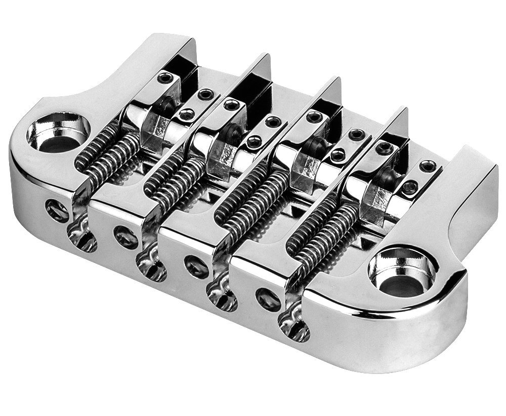 Hipshot Super Tone Bass Bridge - Nickel