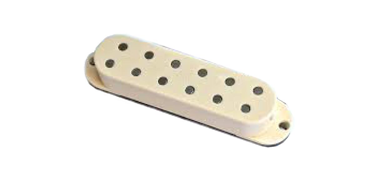 Nordstrand Shush Puppy Strat Style Pickup Cover - Creme