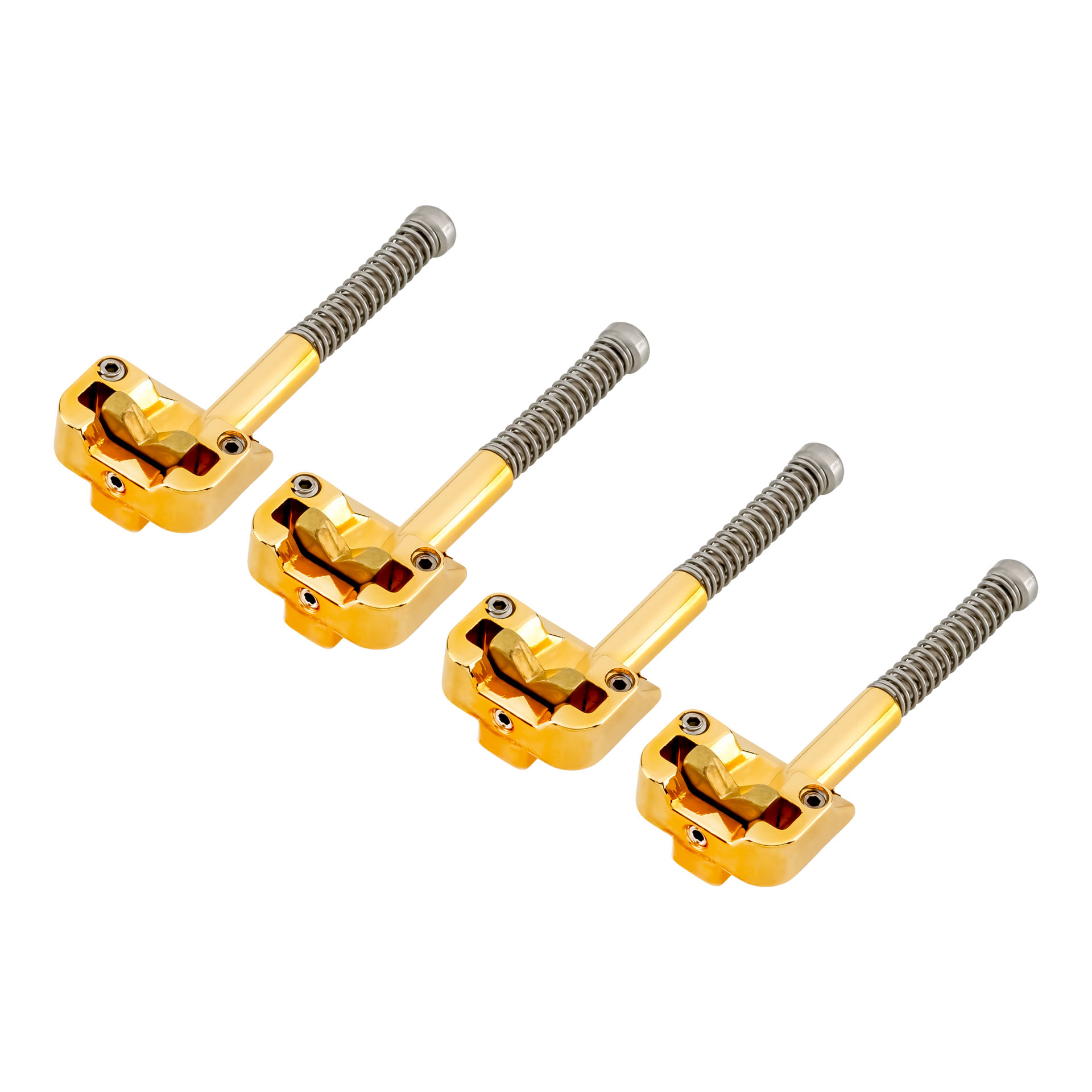 HIPSHOT 4 String KickAss Saddle Set - Gold