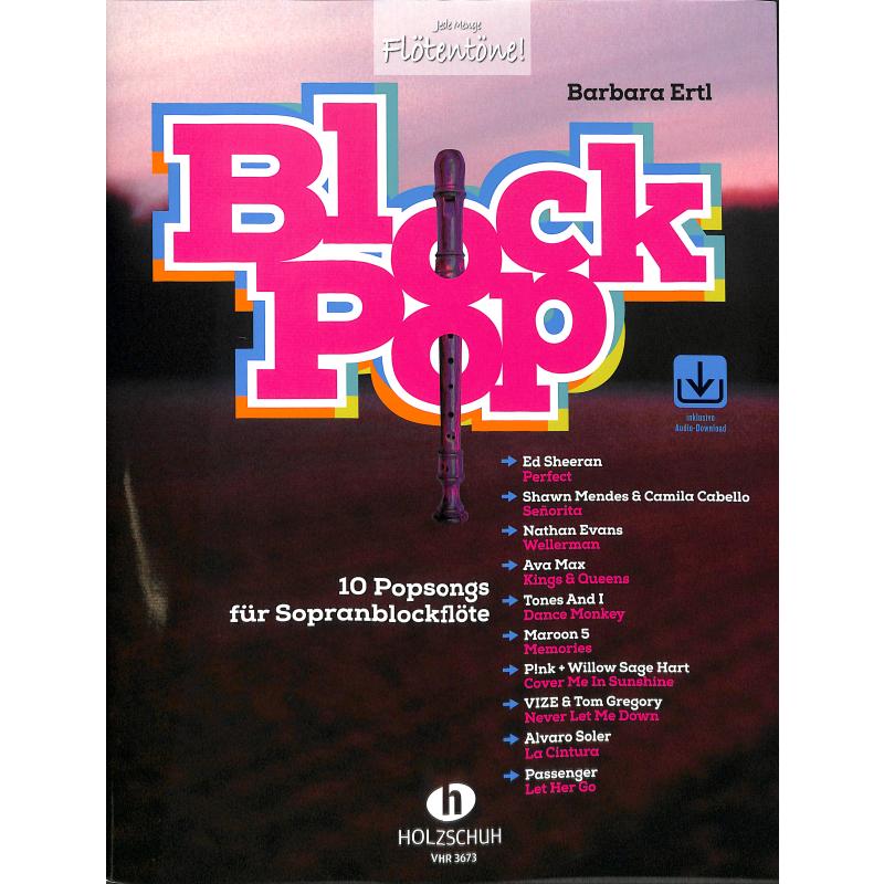Ertl: BlockPop für Sopranblockflöte - VHR 3673
