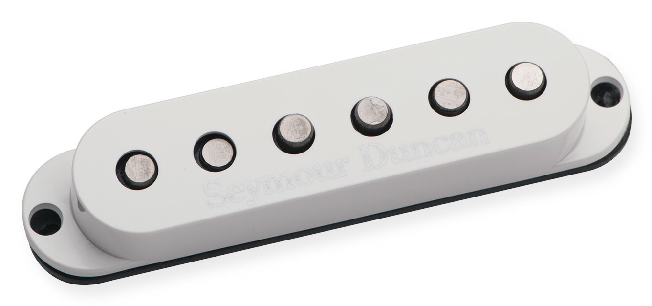 Seymour Duncan SSL-5L RW/RP - Custom Staggered Strat Pickup, RW/RP, Lefthand - White Cap