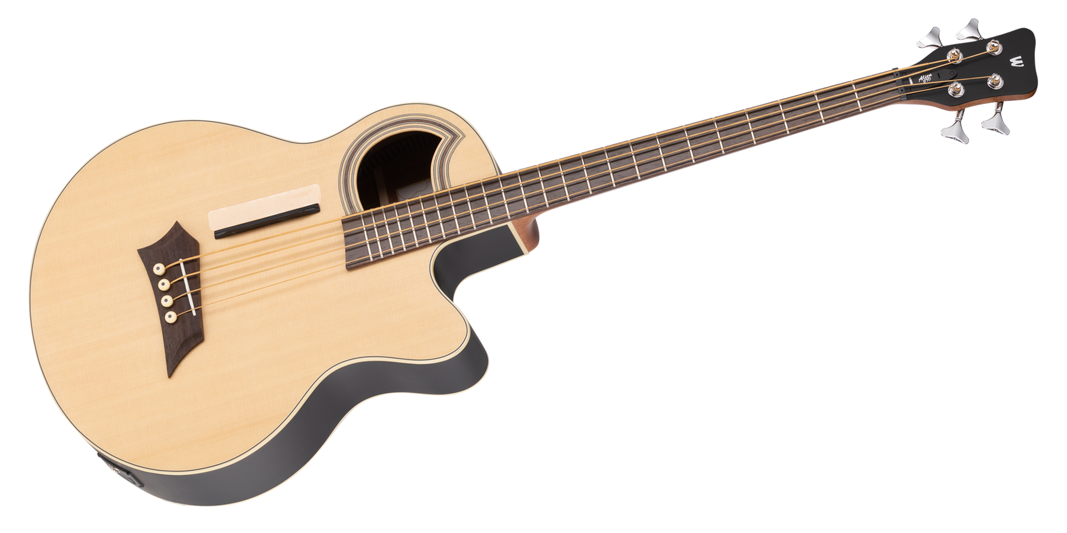 Warwick RockBass Alien Standard, 4-String - Natural Transparent Satin