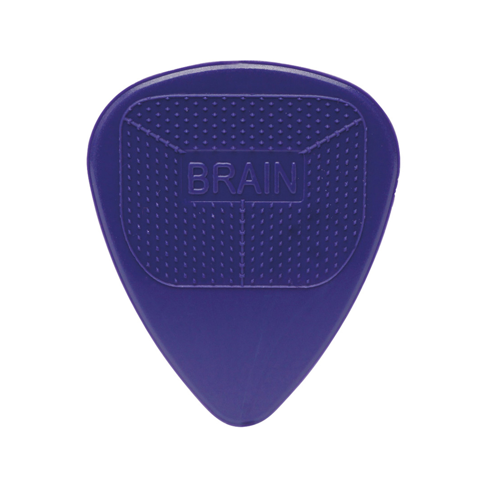 D'Andrea Snarling Dog Brain Picks - 351 Shape (TSDB351 .60), 12 pcs Pick Pack, 0.60 mm, Purple