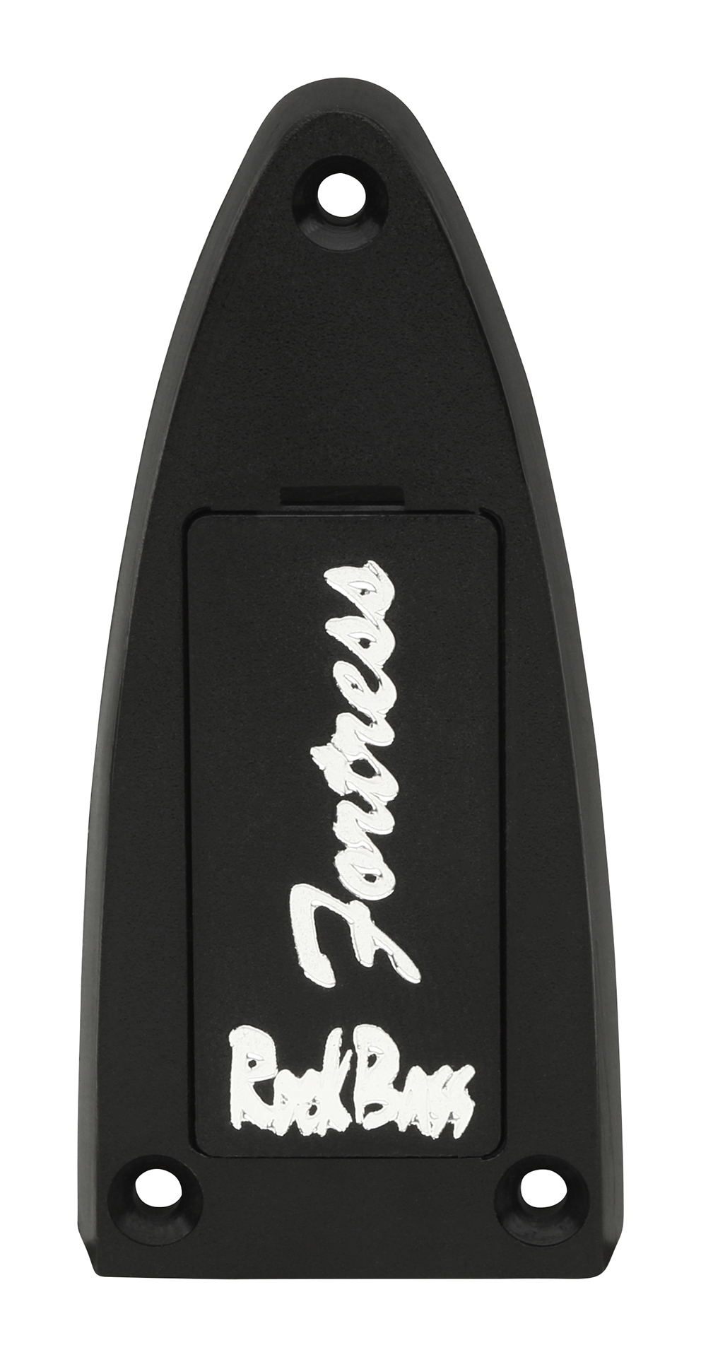 Truss Rod Cover RockBass Fortress Silver