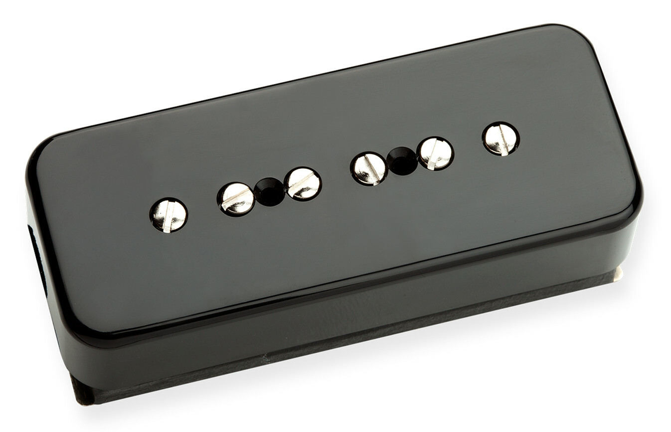 Seymour Duncan STK-P1B - P90 Stack, Soapbar Bridge Pickup - Black