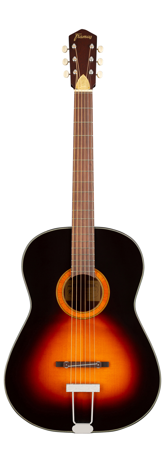 Framus Vintage 05/024 Hootenanny 6-String, Vintage Sunburst Nitro, Case