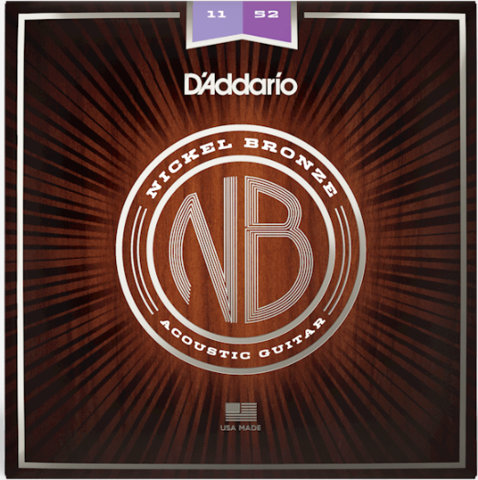 D'Addario NB1152 011-052 Nickel Bronze Saiten Westerngitarre