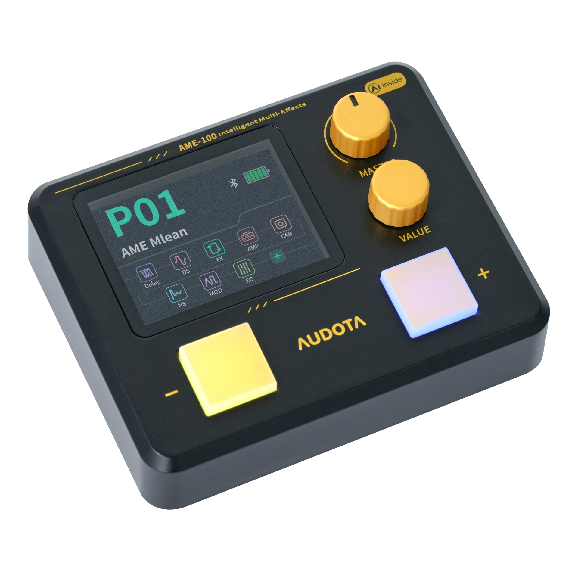 Audota AME-100 Intelligent Multi-Effects, Jazz Gold