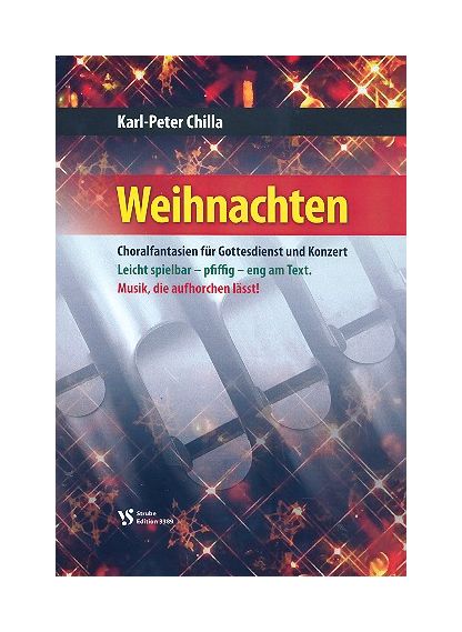 Chilla: WEIHNACHTEN Spielbuch Orgel Noten - Strube VS3389