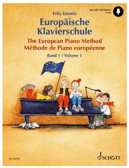 Fritz Emonts: Europäische Klavierschule Bd. 1 - ED 7931D