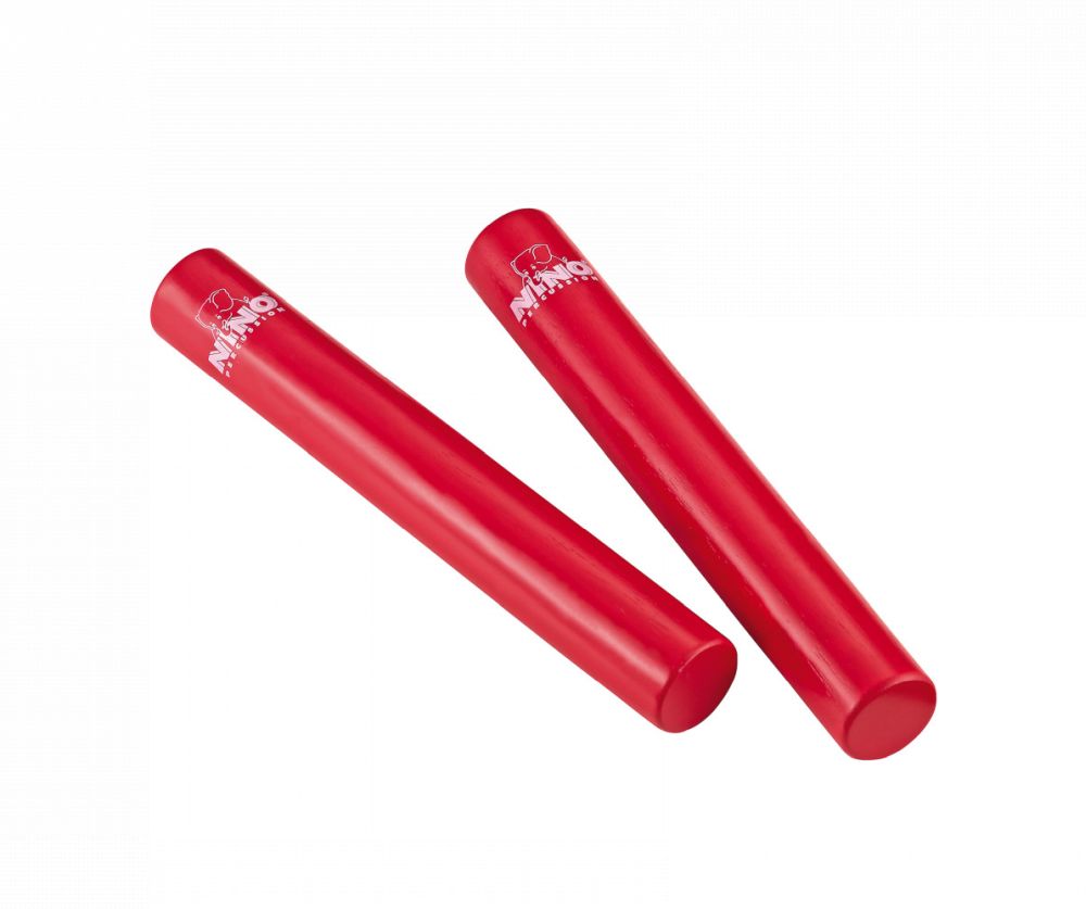 NINO 576R Percussion Rattle Sticks - 7" rot
