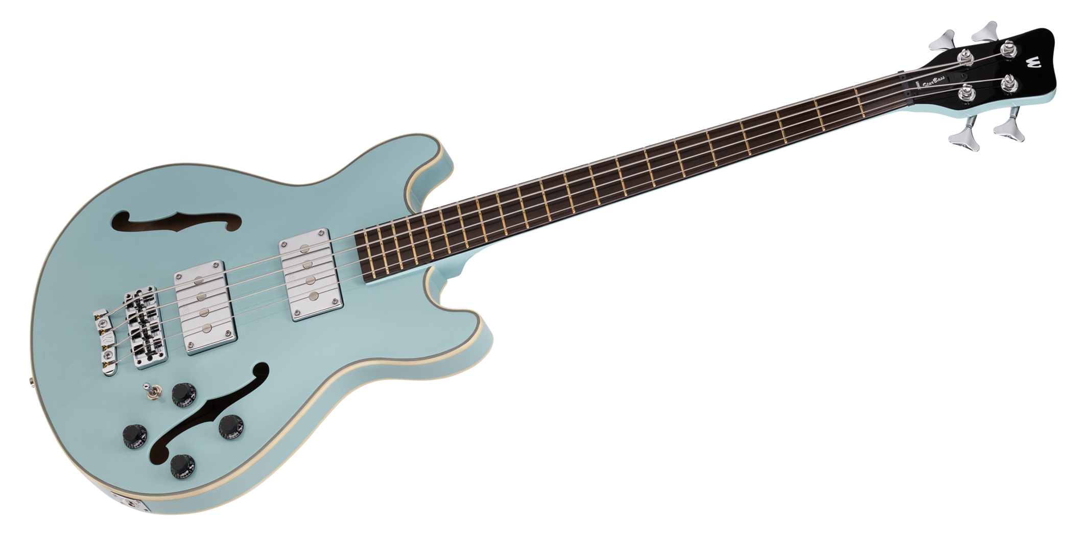 Warwick RockBass Star Bass, 4-String - Solid Daphne Blue High Polish